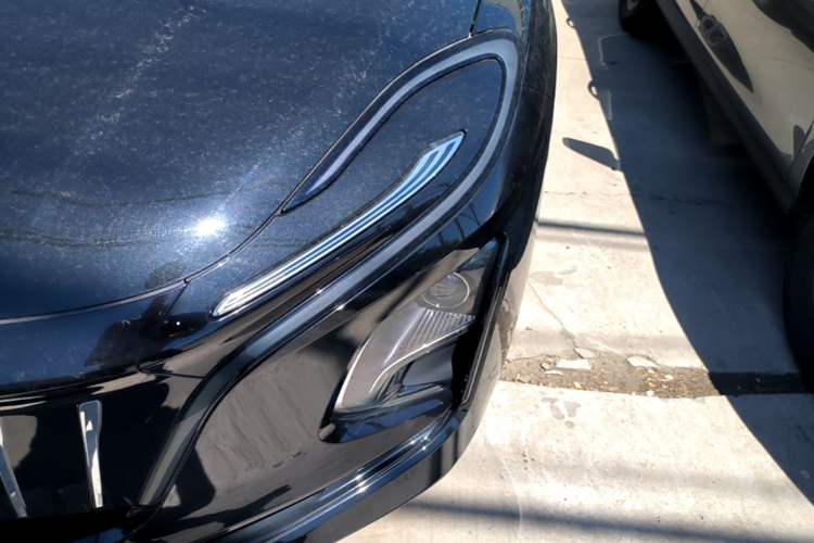 Used Hongqi E-QM5 2021 Online Booking Charging Basic Edition 5 Seats Left Front Headlight