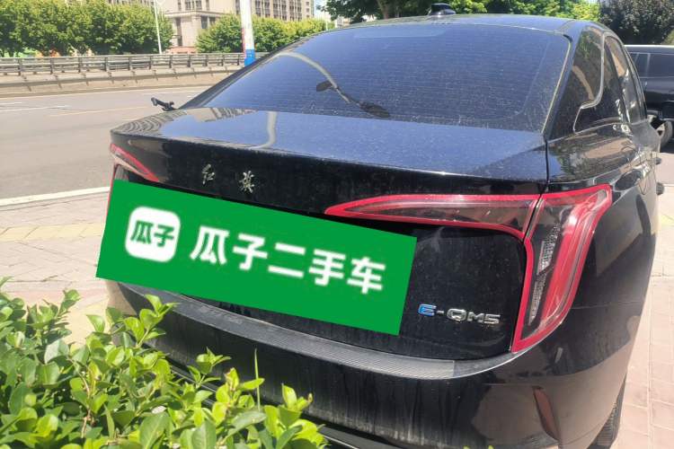 Used Hongqi E-QM5 2021 Online Booking Charging T3 Edition 5-Seater Rear