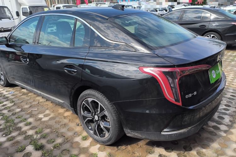 Used Hongqi E-QM5 2021 Online Booking Charging Basic Edition 5 Seats Rear Left 45 Deg