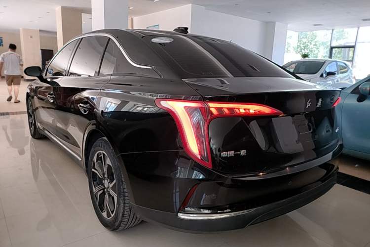 Used Hongqi E-QM5 2021 Charging Version Flagship Edition Rear Left 45 Deg