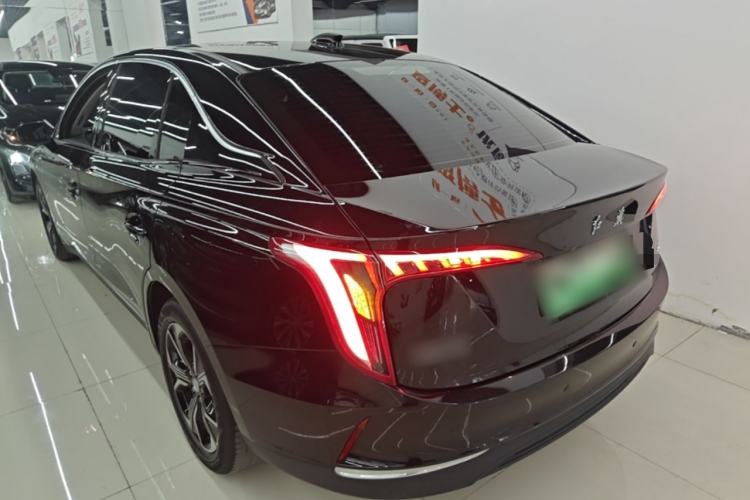 Used Hongqi E-QM5 2021 Online Booking Charging Basic Edition 5 Seats Rear Left 45 Deg