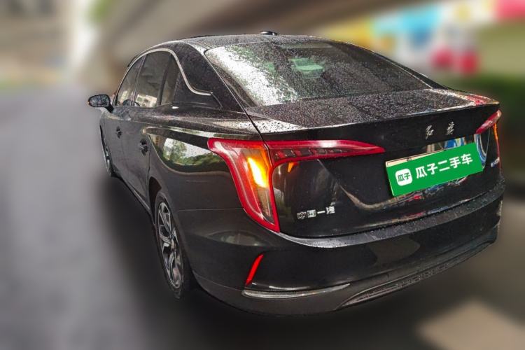 Used Hongqi E-QM5 2021 Charging Didi Edition Rear Left 45 Deg