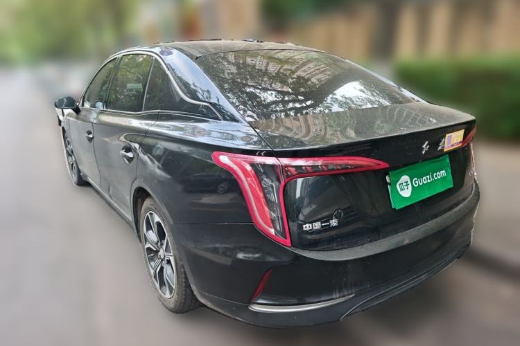 Used Hongqi E-QM5 2021 Online Booking Charging Basic Edition 5 Seats Rear Left 45 Deg