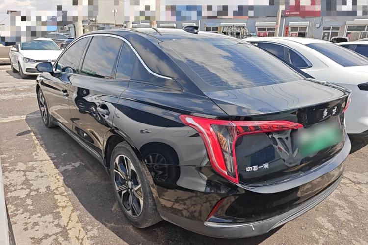 Used Hongqi E-QM5 2021 Charging Didi Edition Rear Left 45 Deg