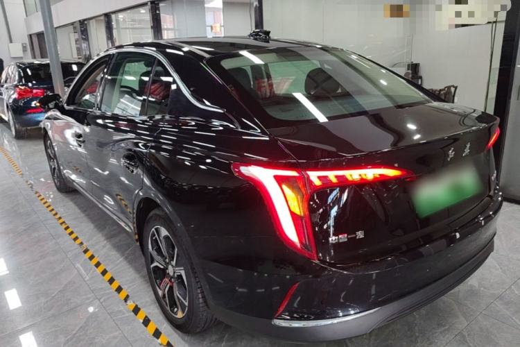 Used Hongqi E-QM5 2021 Charging Version Flagship Edition Rear Left 45 Deg