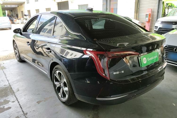Used Hongqi E-QM5 2021 Online Booking Charging Basic Edition 5 Seats Rear Left 45 Deg