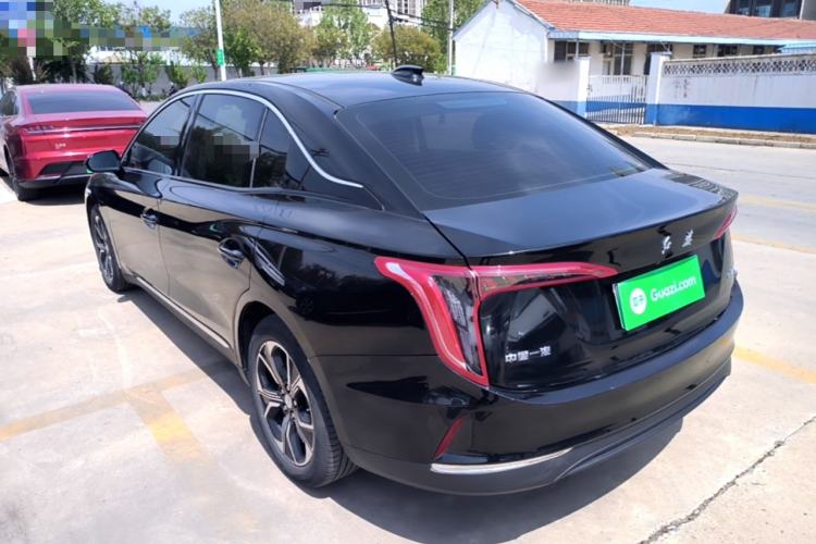 Used Hongqi E-QM5 2021 Online Booking Charging Basic Edition 5 Seats Rear Left 45 Deg