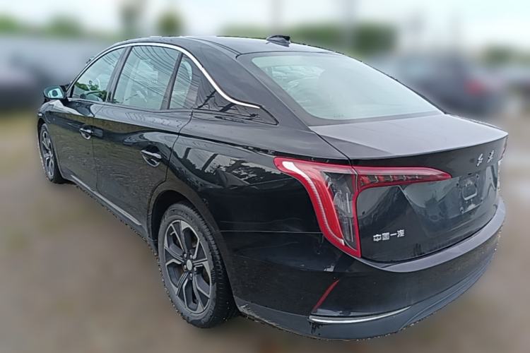 Used Hongqi E-QM5 2021 Online Booking Charging Basic Edition 5 Seats Rear Left 45 Deg