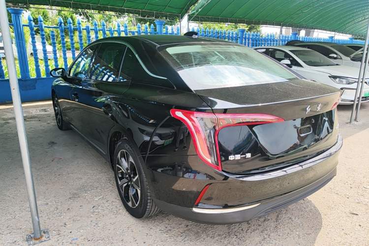 Used Hongqi E-QM5 2021 Charging Flagship Edition Rear Left 45 Deg