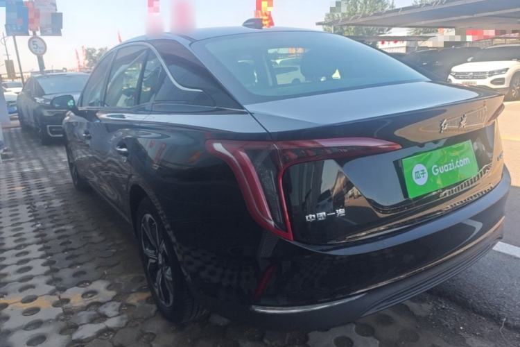 Used Hongqi E-QM5 2021 Online Booking Charging Basic Edition 5 Seats Rear Left 45 Deg