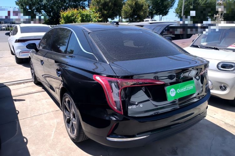 Used Hongqi E-QM5 2021 Online Booking Charging Basic Edition 5 Seats Rear Left 45 Deg