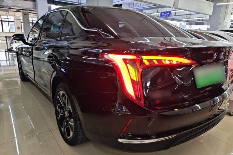 Used Hongqi E-QM5 2021 Charging Version Flagship Edition Rear Left 45 Deg