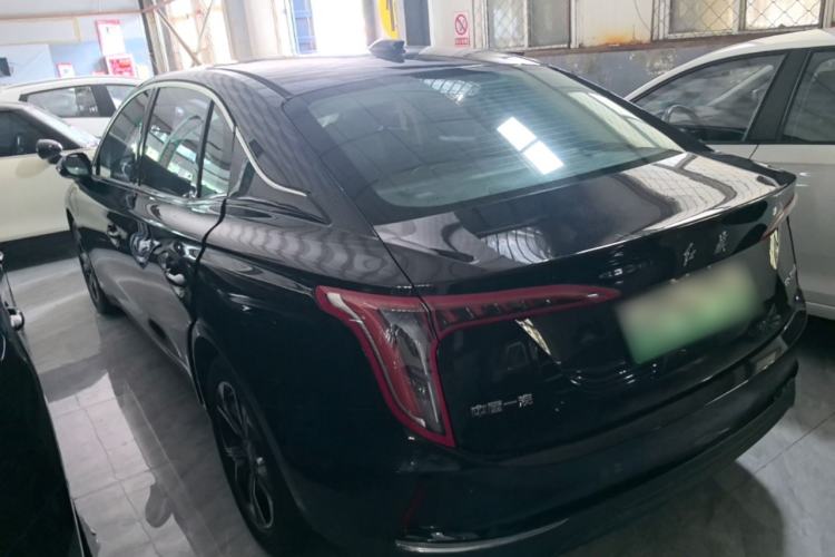 Used Hongqi E-QM5 2021 Online Booking Charging Basic Edition 4 Seats Rear Left 45 Deg