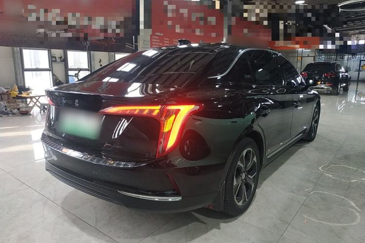 Used Hongqi E-QM5 2021 Charging Version Flagship Edition Rear Right 45 Deg