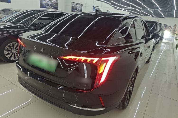 Used Hongqi E-QM5 2021 Online Booking Charging Basic Edition 5 Seats Rear Right 45 Deg