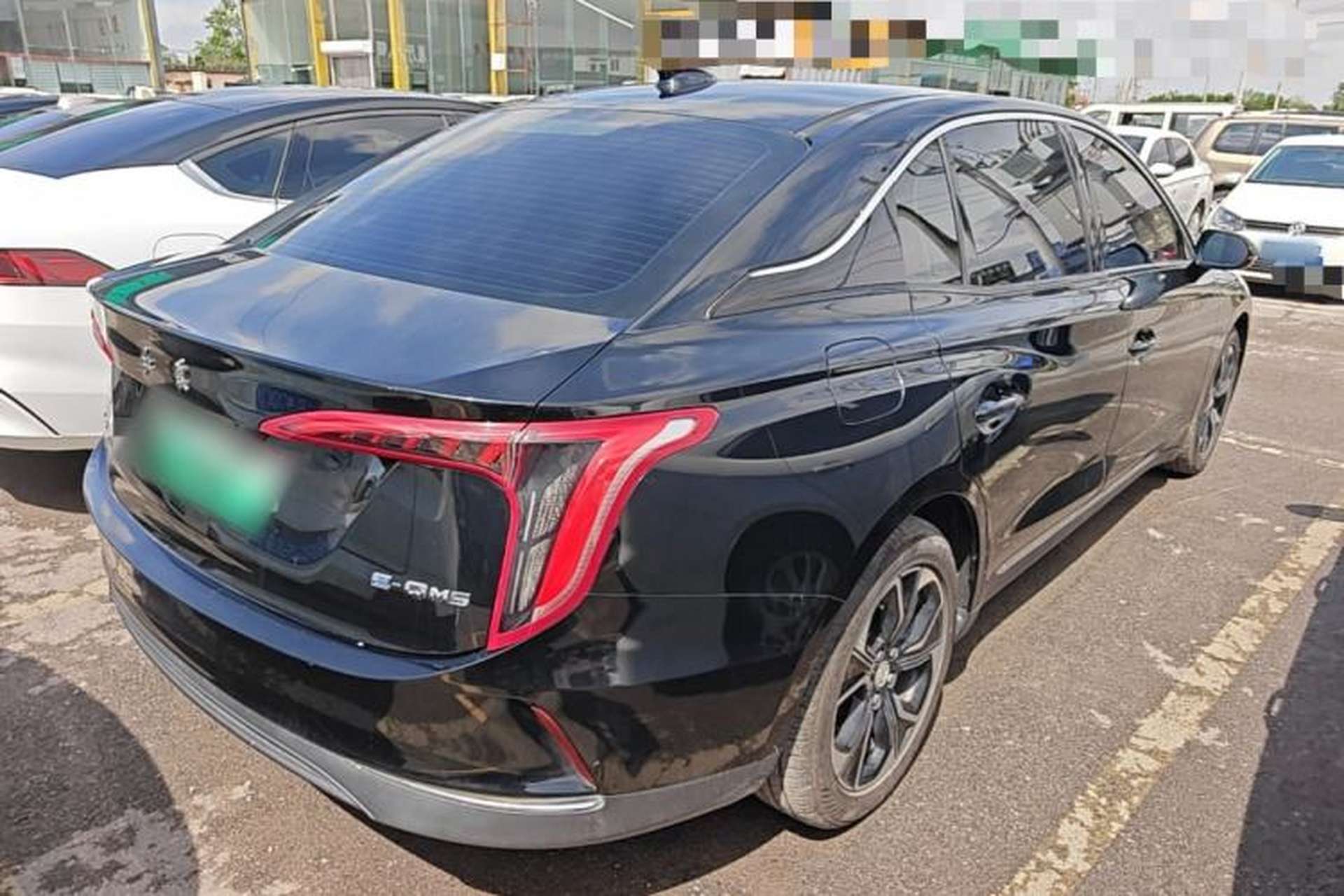 Used Hongqi E-QM5 2021 Charging Didi Edition Rear Right 45 Deg