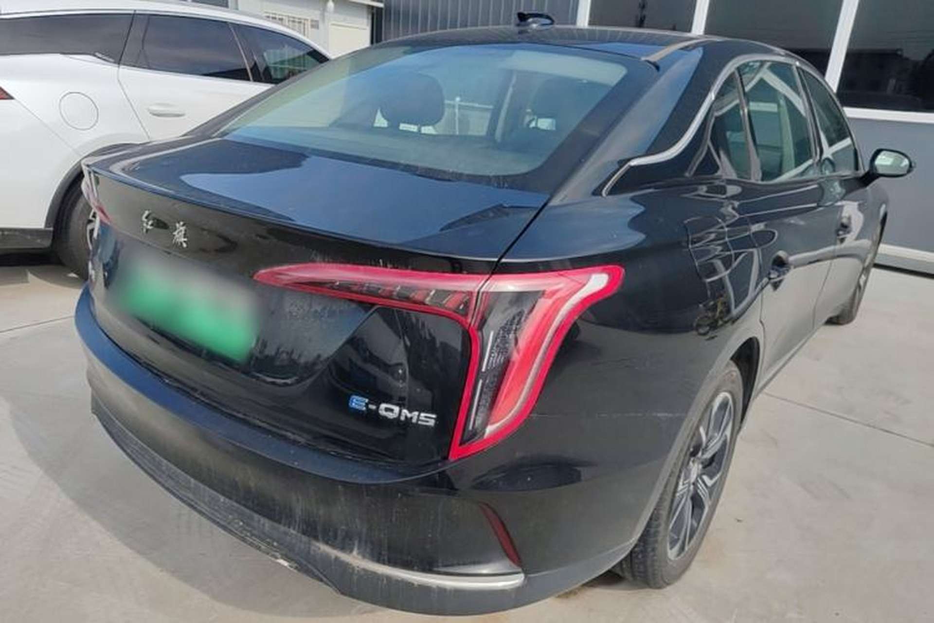 Used Hongqi E-QM5 2021 Charging Version Flagship Edition Rear Right 45 Deg
