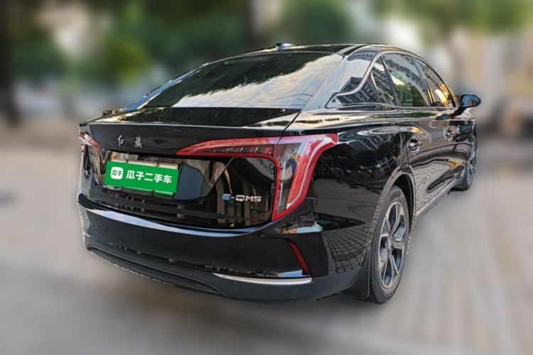 Used Hongqi E-QM5 2021 Online Booking Charging Basic Edition 5 Seats Rear Right 45 Deg