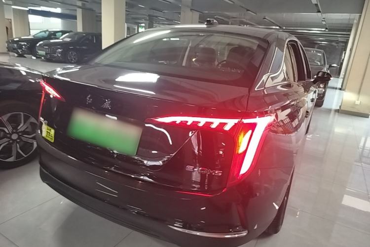 Used Hongqi E-QM5 2021 Charging Version Flagship Edition Rear Right 45 Deg