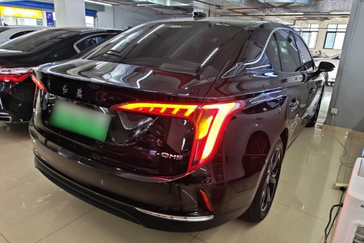 Used Hongqi E-QM5 2021 Charging Version Flagship Edition Rear Right 45 Deg