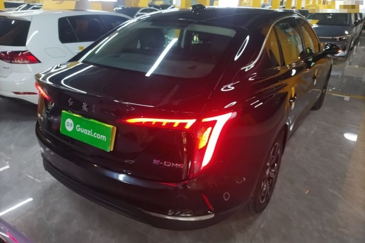 Used Hongqi E-QM5 2021 Online Booking Charging T3 Edition 5-Seater Rear Right 45 Deg