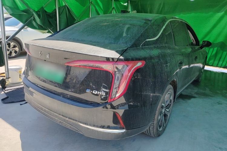 Used Hongqi E-QM5 2021 Charging Version Flagship Edition Rear Right 45 Deg