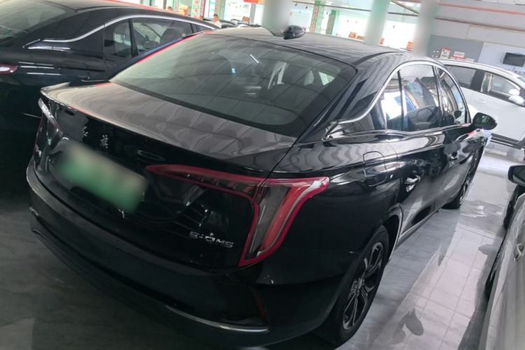 Used Hongqi E-QM5 2021 Online Booking Charging Basic Edition 4 Seats Rear Right 45 Deg