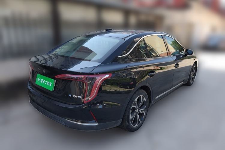 Used Hongqi E-QM5 2021 Charging Flagship Edition Rear Right 45 Deg