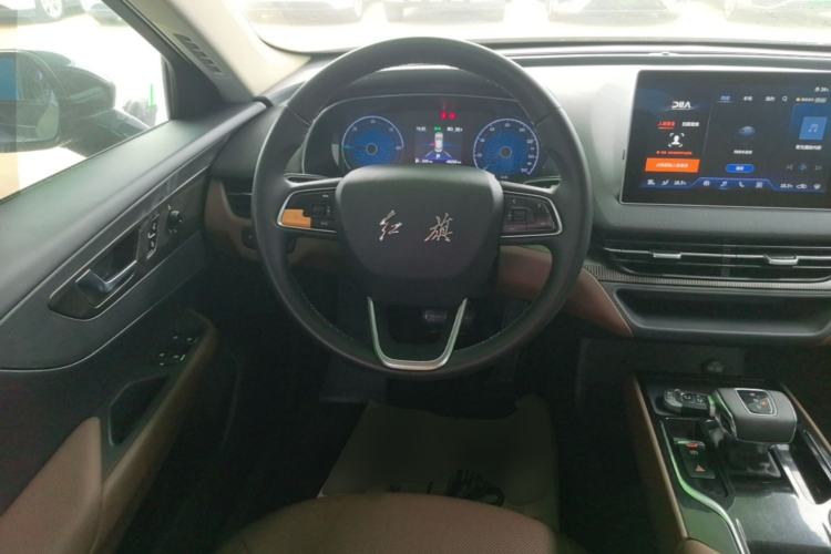 Used Hongqi E-QM5 2021 Ride-Hailing Charging—Didi Edition 4 Seats Steering Wheel