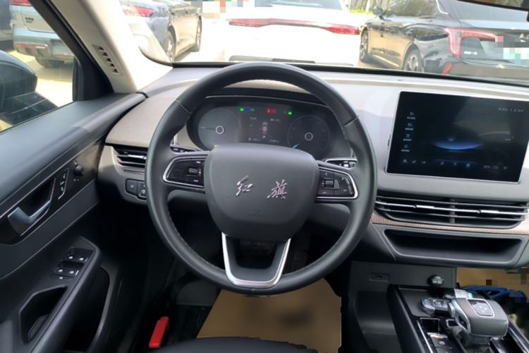 Used Hongqi E-QM5 2021 Online Booking Charging Basic Edition 5 Seats Steering Wheel