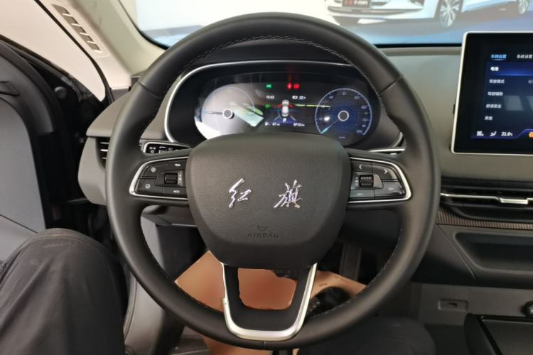 Used Hongqi E-QM5 2021 Online Booking Charging T3 Edition 5-Seater Steering Wheel