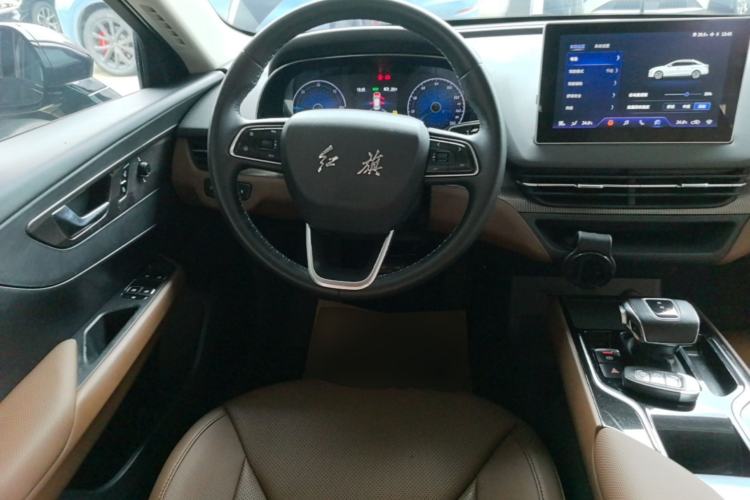 Used Hongqi E-QM5 2021 Online Booking Charging T3 Edition 4 Seats Steering Wheel