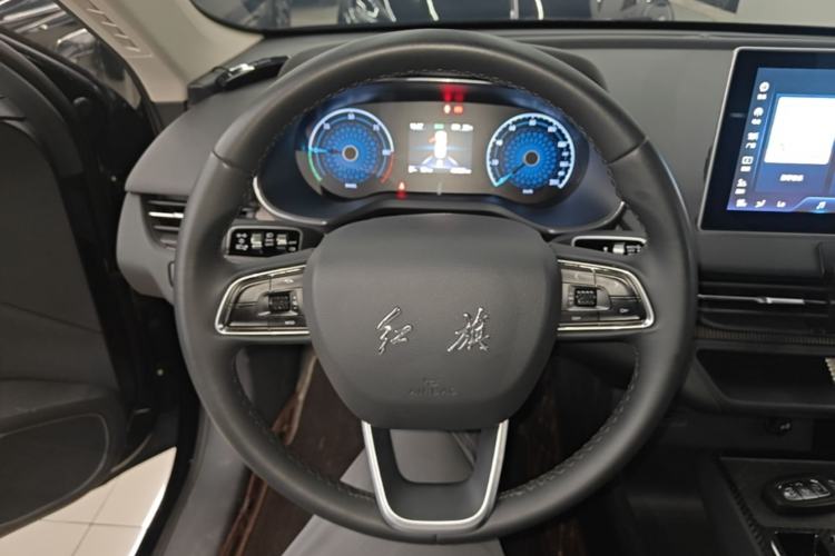 Used Hongqi E-QM5 2021 Online Booking Charging Basic Edition 5 Seats Steering Wheel
