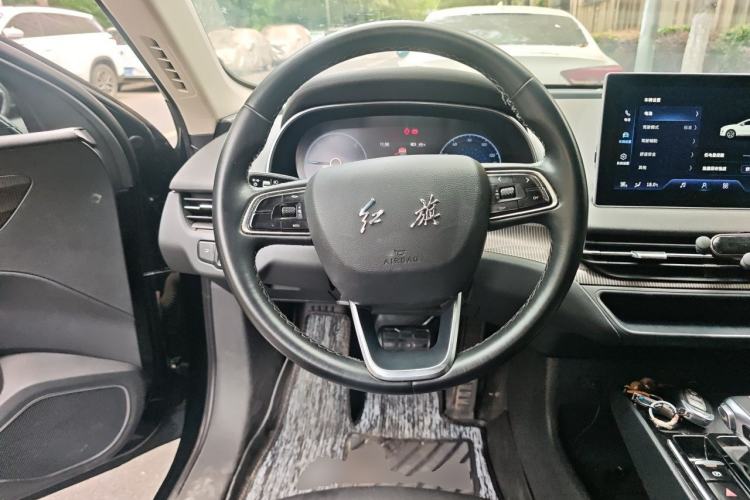 Used Hongqi E-QM5 2021 Online Booking Charging Basic Edition 5 Seats Steering Wheel