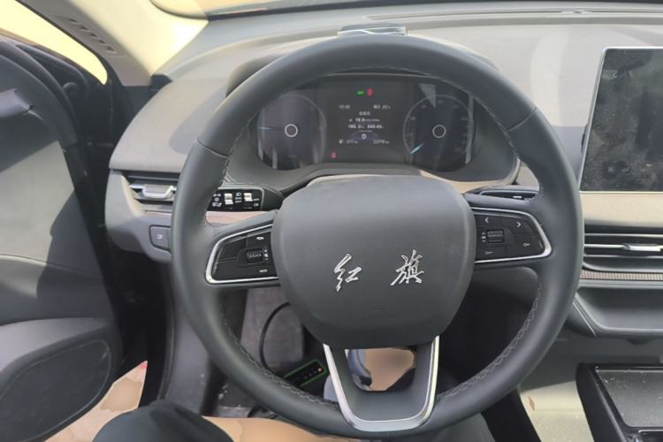 Used Hongqi E-QM5 2021 Online Booking Charging Basic Edition 5 Seats Steering Wheel