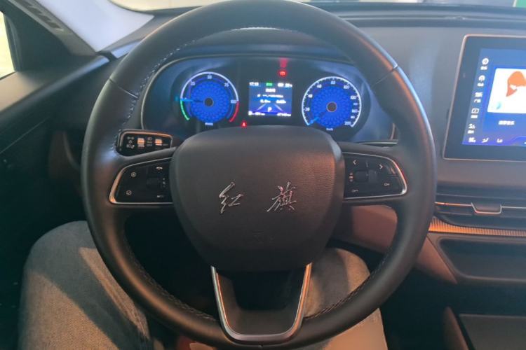Used Hongqi E-QM5 2021 Online Booking Charging Basic Edition 4 Seats Steering Wheel