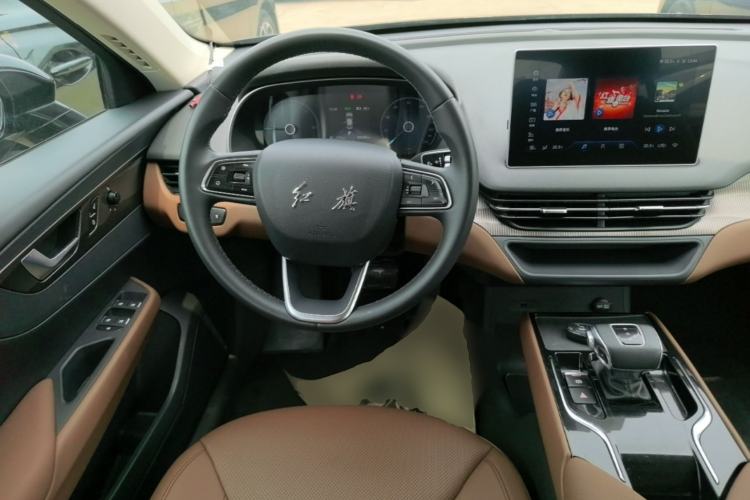 Used Hongqi E-QM5 2021 Online Booking Charging T3 Edition 4 Seats Steering Wheel