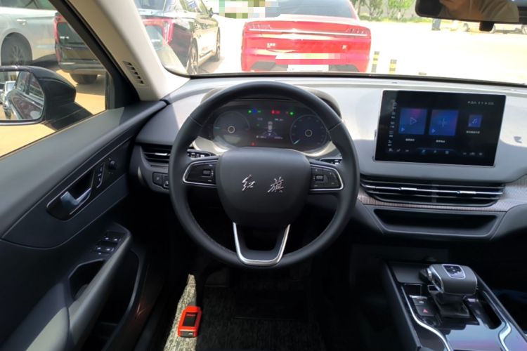 Used Hongqi E-QM5 2021 Online Booking Charging Basic Edition 5 Seats Steering Wheel