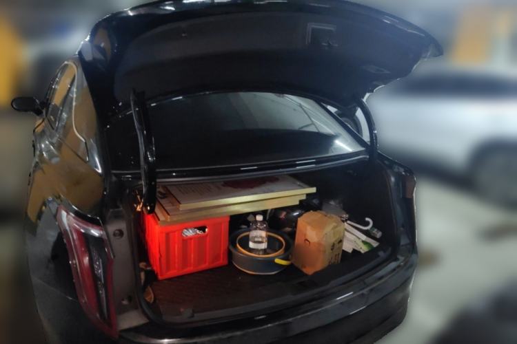 Used Hongqi E-QM5 2021 Charging Version Flagship Edition Trunk