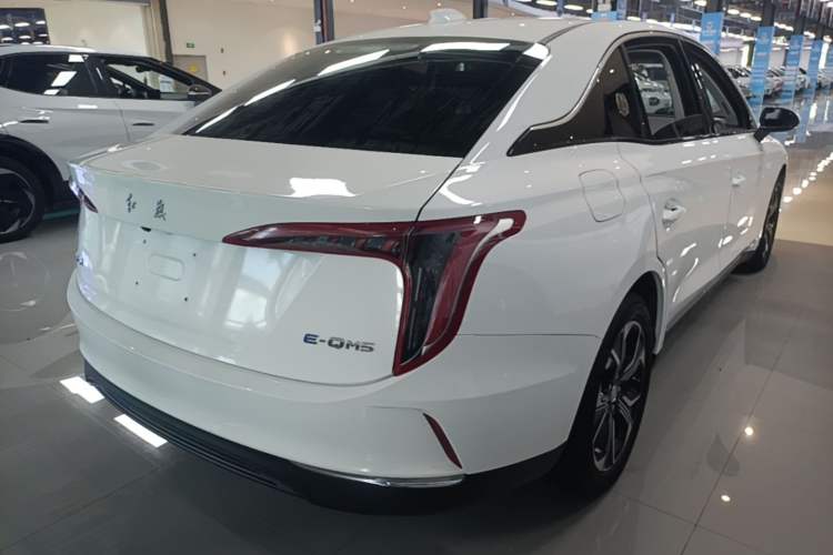 Used Hongqi E-QM5 2021 Charging Version Flagship Edition Rear Right 45 Deg