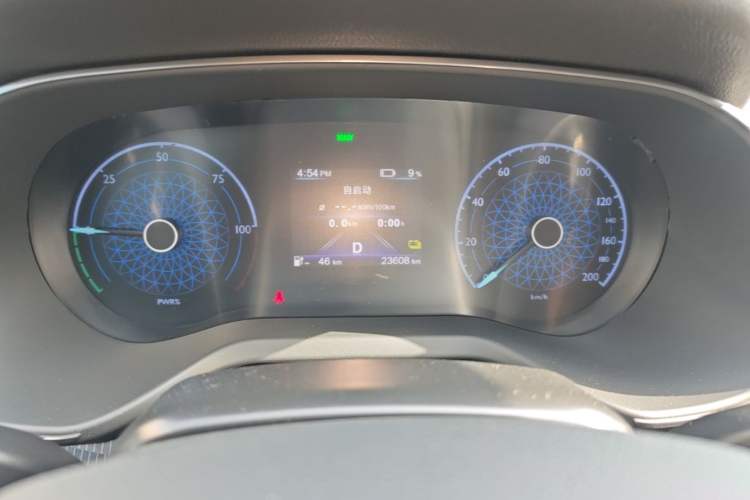 Used Hongqi E-QM5 2022 431 km Charge & Enjoy Edition Instrument Cluster