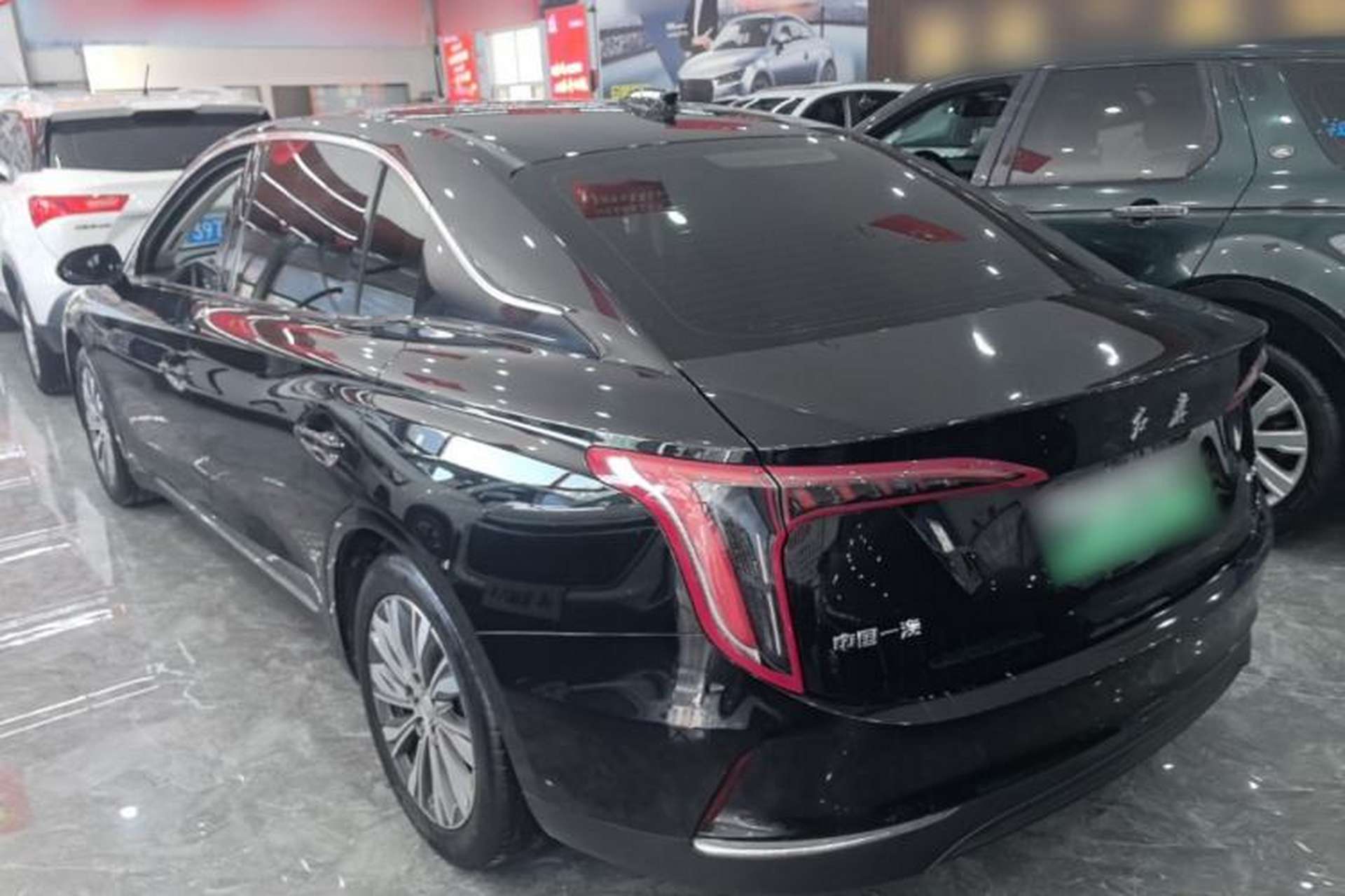 Used Hongqi E-QM5 2022 431 km Charge & Enjoy Edition Rear Left 45 Deg