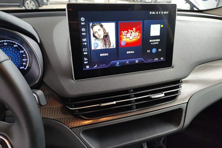 Used Hongqi E-QM5 2023 Revised Version Basic Travel Edition Audio And AC Panel