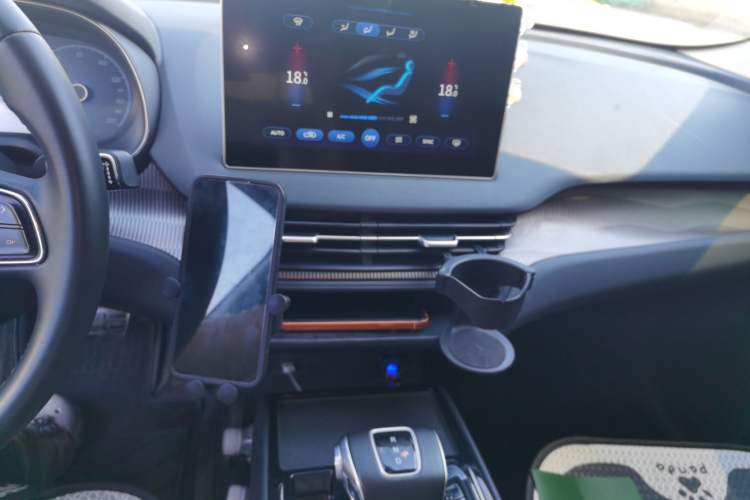 Used Hongqi E-QM5 2023 Revised Version Basic Travel Edition Audio And AC Panel