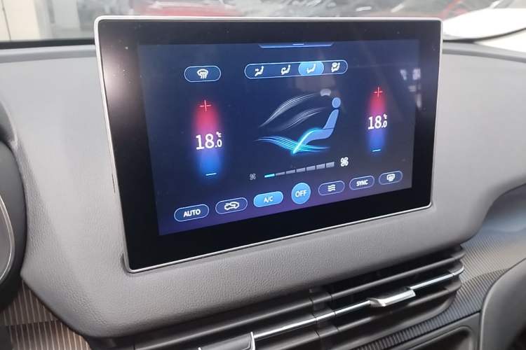 Used Hongqi E-QM5 2023 Revised Version Basic Travel Edition Audio And AC Panel