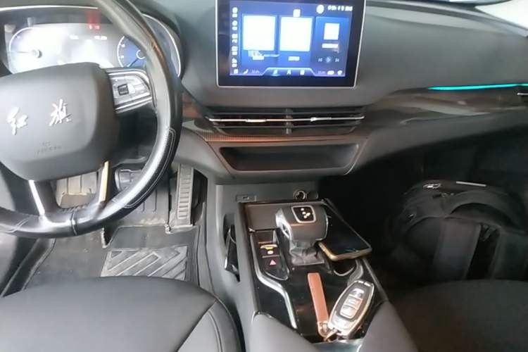 Used Hongqi E-QM5 2023 Revised Version Basic Travel Edition Audio And AC Panel