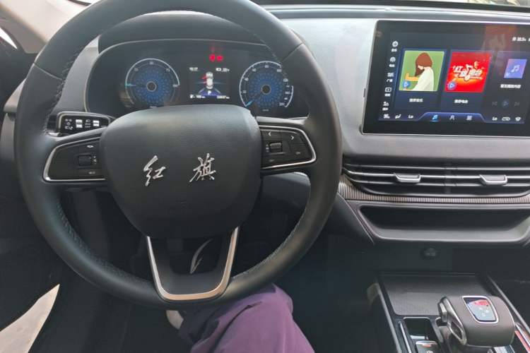 Used Hongqi E-QM5 2023 Revised Version Basic Travel Edition Center Console
