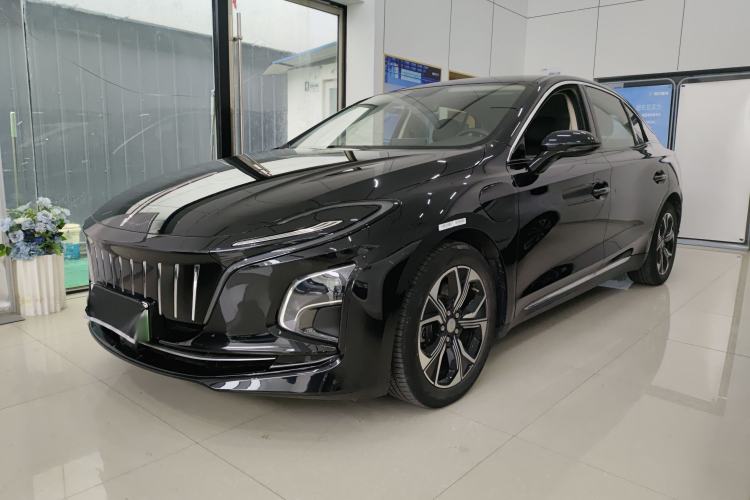 Used Hongqi E-QM5 2023 Revised Version Basic Travel Edition Front Left 45 Deg