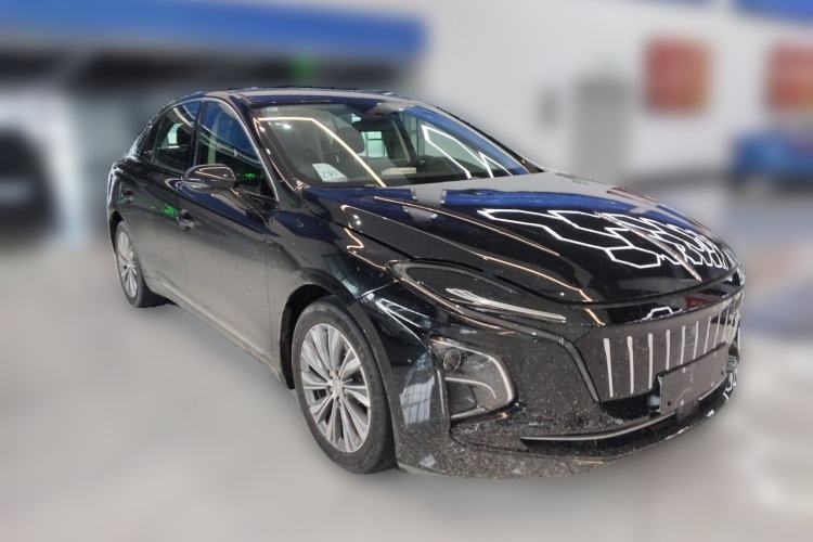 Used Hongqi E-QM5 2023 Revised Version Basic Travel Edition Front Right 45 Deg