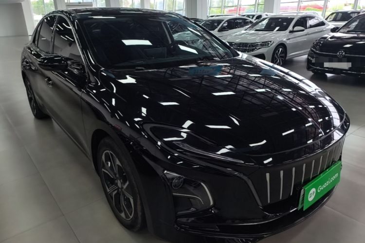 Used Hongqi E-QM5 2023 Revised Version Basic Travel Edition Front Right 45 Deg